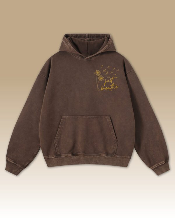 Bluza oversize z kapturem Just Breathe Edycja Gold